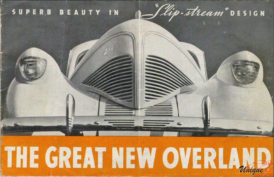 1939 Overland Brochure Canada